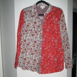 J Jill Lightweight Cotton longsleeve